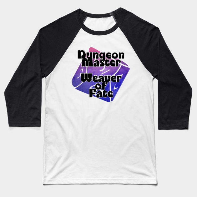 Dungeon Master  Weaver of Fate Baseball T-Shirt by trubble